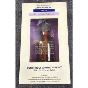 Bath and Body Works LAVENDER VANILLA Sleep Wallflowers Fragrance Refill